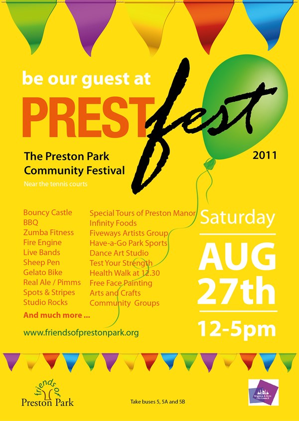 PrestFest, Preston Park, Brighton, August 27, 2011